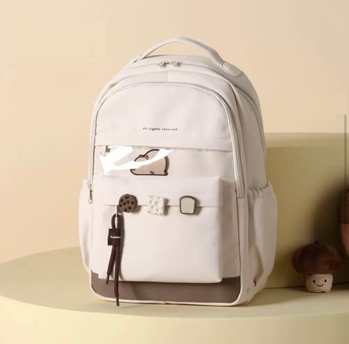 Kawaii Capibara Backpack – Waterproof School & Travel Bag